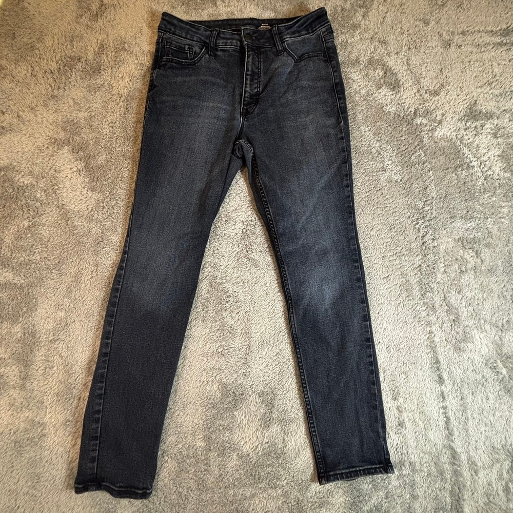 Old Navy Rockstar Super Skinny Jeans High Rise Dark Wash Size 8 Short